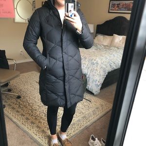Women’s long down The North Face jacket